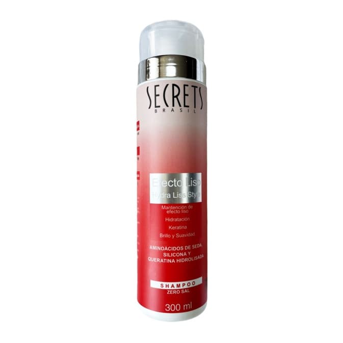 Shampoo Efecto Liso Secrets Brasil 300 ml